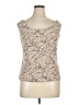 Alex Evenings Ivory Sleeveless Top Size XL - photo 1