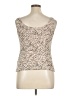 Alex Evenings Ivory Sleeveless Top Size XL - photo 2