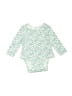 Amazon Essentials Teal Long Sleeve Onesie Size Newborn - photo 1