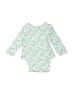 Amazon Essentials Teal Long Sleeve Onesie Size Newborn - photo 2