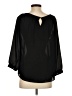 TOBI Black 3/4 Sleeve Blouse Size S - photo 2
