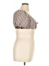 Wild Fable Brown Short Sleeve Blouse Size XL - photo 4