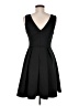 Dina Be Solid Black Cocktail Dress Size M - photo 2