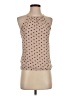 Express 100% Polyester Tan Sleeveless Blouse Size XS - photo 1