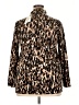 Context Animal Print Brown Turtleneck Sweater Size 2X - photo 2