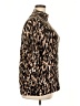 Context Animal Print Brown Turtleneck Sweater Size 2X - photo 4