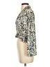 Zara Silver Long Sleeve Blouse Size S - photo 5