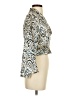 Zara Silver Long Sleeve Blouse Size S - photo 4