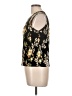 Plisse 100% Polyester Black Sleeveless Blouse Size L - photo 5