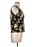 Plisse 100% Polyester Black Sleeveless Blouse Size L - photo 4