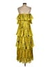 Few Moda 100% Polyester Yellow Cocktail Dress Size XS - photo 2