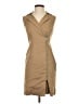 Ann Taylor Tan Cocktail Dress Size 0 Petite - photo 1