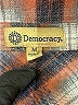 Democracy Plaid Brown Long Sleeve Blouse Size M - photo 7