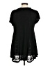 Style&Co 100% Rayon Black Short Sleeve Top Size M - photo 2