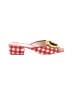 Sophia Webster Checkered-gingham Red Sandals Size EU 40 - photo 1
