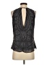 Parker 100% Silk Black Blouse Size XS - photo 2