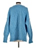 Free People Blue Pullover Sweater Size S - photo 2