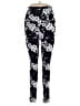 Frankies Bikinis Print Black Leggings Size M - photo 1