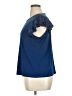 CeCe Blue Short Sleeve Top Size XL - photo 5