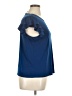 CeCe Blue Short Sleeve Top Size XL - photo 4