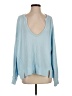 We the Free Blue Pullover Sweater Size S - photo 1