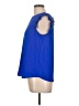 Monteau Blue Sleeveless Blouse Size L - photo 5