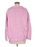 Zara 100% Cotton Pink Pullover Sweater Size M - photo 2