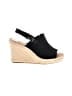 TOMS Black Wedges Size 9 - photo 1