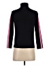 Aqua Blue Black Turtleneck Sweater Size S - photo 2