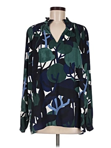 Ann Taylor Long Sleeve Blouse (view 1)