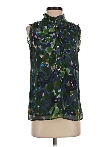 J.Crew Sleeveless Silk Top (view 1)