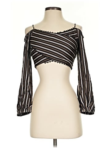 Olivaceous 3/4 Sleeve Top (view 1)