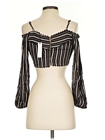 Olivaceous 3/4 Sleeve Top (view 2)