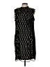 Worthington Graphic Black Cocktail Dress Size 12 - photo 1