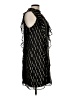 Worthington Graphic Black Cocktail Dress Size 12 - photo 4