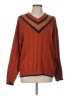 Assorted Brands Chevron-herringbone Orange Pullover Sweater Size L - photo 1