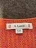 L Love Orange Pullover Sweater Size S - photo 7