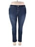 Cj Banks Blue Jeggings Size 20 - photo 1