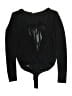 Intimately by Free People Black Long Sleeve Blouse Size L - photo 1