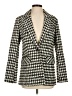 Bagatelle 100% Polyester Houndstooth Ivory Blazer Size S - photo 1