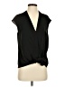 Trouve 100% Polyester Black Sleeveless T-Shirt Size S - photo 1