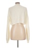 Shein 100% Acrylic Ivory Turtleneck Sweater Size L - photo 2