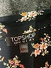 Topshop Floral Black Casual Skirt Size 2 - photo 4