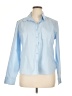 George Blue Long Sleeve Blouse Size XL - photo 1