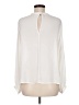 Lush 100% Polyester Ivory Long Sleeve Blouse Size M - photo 2