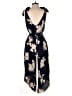 Belongsci Floral Blue Jumpsuit Size S - photo 2