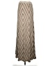 Max Studio Chevron-herringbone Tan Casual Skirt Size S - photo 1