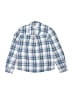 REI Plaid Blue Long Sleeve Button-Down Shirt Size S (kids) - photo 2