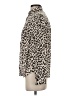 J.Crew Animal Print Brown Long Sleeve Blouse Size 2 - photo 5