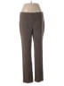 Worth New York Argyle Brown Dress Pants Size 4 - photo 1